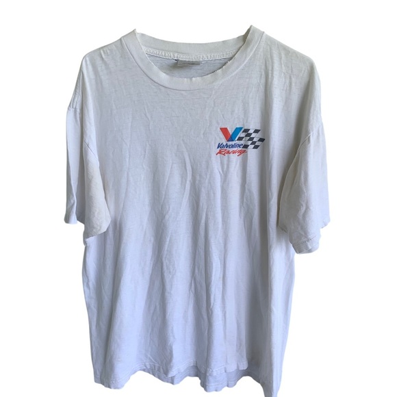 Vintage Tee Shirt Valvoline Racing Motorsports Mens Adult Size XL 90s - Picture 2 of 10